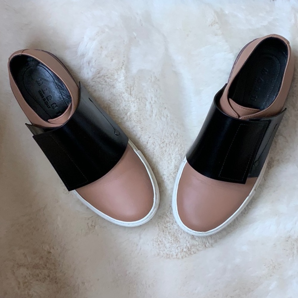 These sneakers are unique and different. The designer MARNI made in ITALY. Comfy